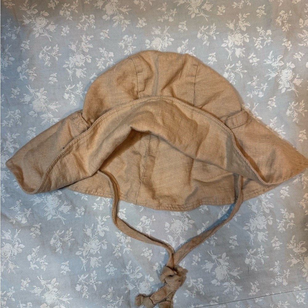 Briar Baby Sun Hat in “Pebble”